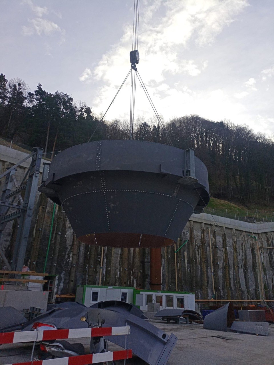 Montage Stahlverbunddecken